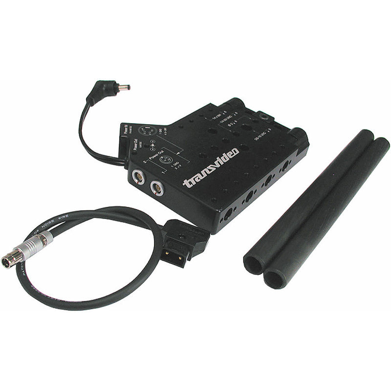 Transvideo Power Adapter Base Kit for Canon EOS C300/C500 with P-Tap Accessory Cable