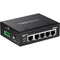 TRENDnet TI-G50 5-Port Hardened Industrial Gigabit Din-Rail Switch