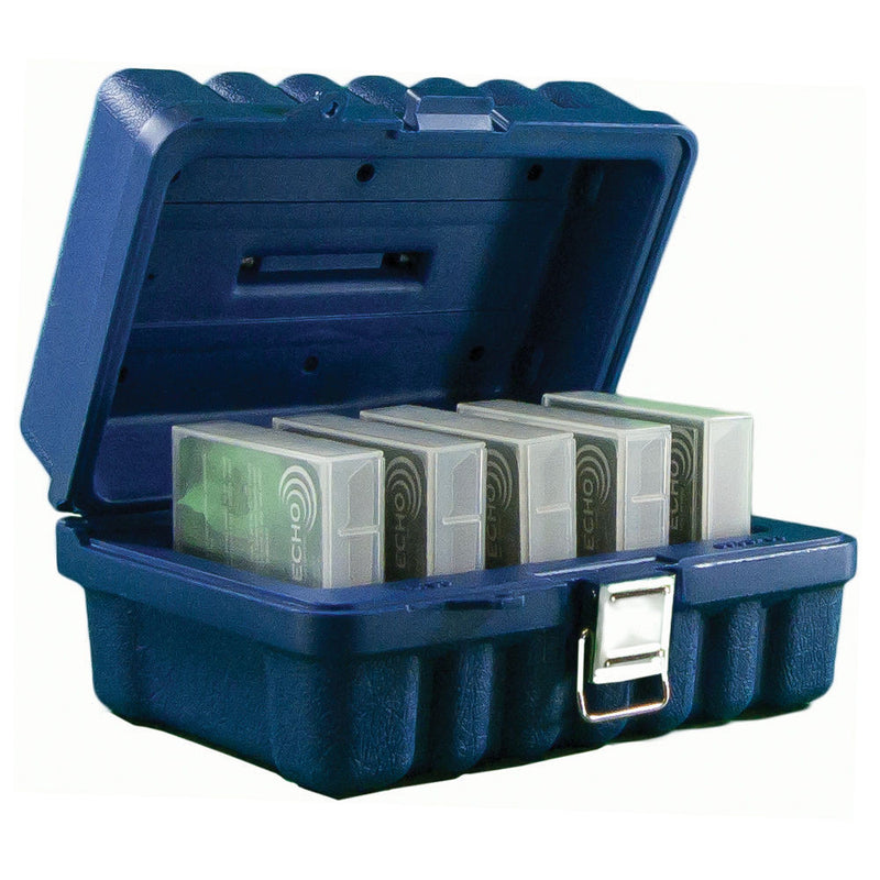 Turtle LTO Ultrium Compatible Case (5 Capacity, Blue)