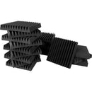 Ultimate Acoustics Studio Bundle I - 18-Piece Pack of Acoustic Foam Wedges