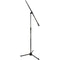 Ultimate Support PRO-R-T-F Pro Series R Mic Stand with 1/4-Turn Clutch, Plastic Tripod Base/Standard Height/Fixed Boom