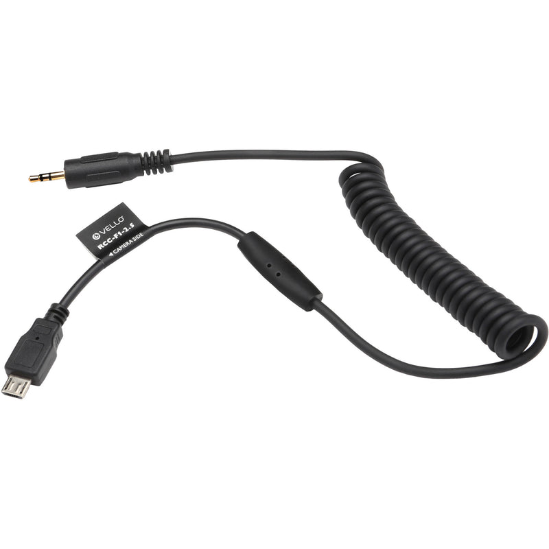 Vello 2.5mm Remote Shutter Release Cable for Select Fujifilm Cameras