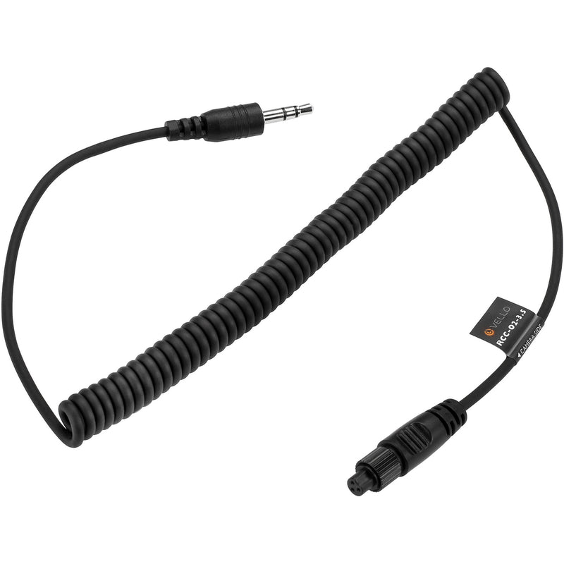 Vello 3.5mm Remote Shutter Release Cable for Olympus E-1, E-3, and E-5