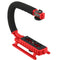 Vello ActionPan Professional Grade Stabilizing Action Grip/Handle (Red)