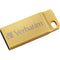 Verbatim 32GB Metal Executive USB 3.0 Flash Drive (Gold)