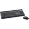 Verbatim Wireless Multimedia Keyboard and 6-Button Mouse (Black)