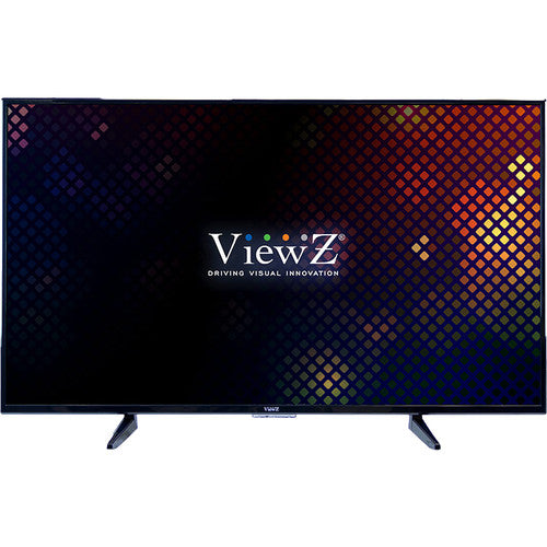 ViewZ 43"FHD 1920X1080 LED Monitor,BNC(1-In/1-Out)/VGA/HDMI, 12VDC(Black)