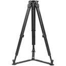 Vinten flowtech 100 Carbon Fiber Tripod with Ground Spreader