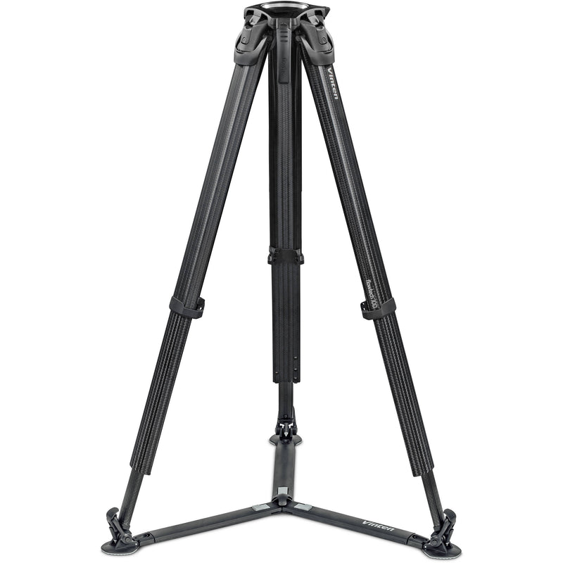 Vinten flowtech 100 Carbon Fiber Tripod with Ground Spreader