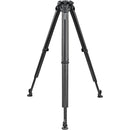 Vinten flowtech 100 Carbon Fiber Tripod with Rubber Feet