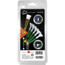 VisibleDust EZ Sensor Cleaning Kit PLUS with Smear Away, 5 Green 1.6x Vswabs and Sensor Brush