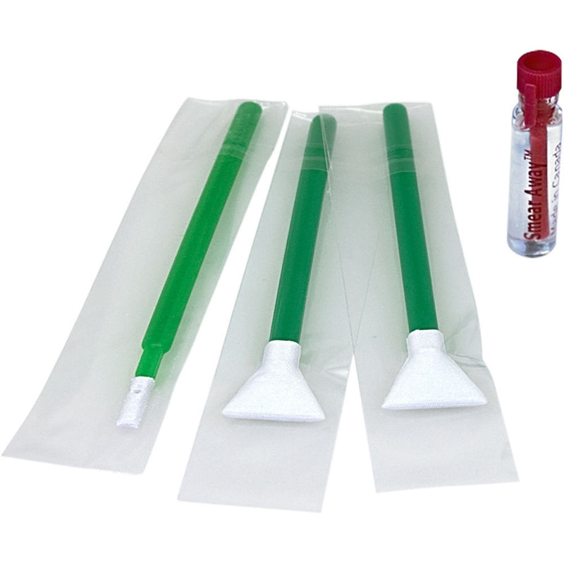 VisibleDust EZ Sensor Cleaning Kit Mini with 1.0x Green Vswabs and Smear Away