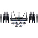 VocoPro Hybrid-Acapella-12 Twelve-Channel Hybrid Wireless System with Handheld Microphones