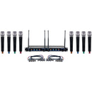VocoPro Hybrid-Acapella-8 Eight-Channel Hybrid Wireless System with Handheld Microphones