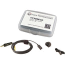 Voice Technologies VT500-ECO Omnidirectional Miniature Lavalier Microphone Economy Package (3.5mm TRS Locking Connector for Sony UWP or WRT-805, Black)