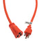 Watson AC Power Extension Cord (16 AWG, Orange, 6')