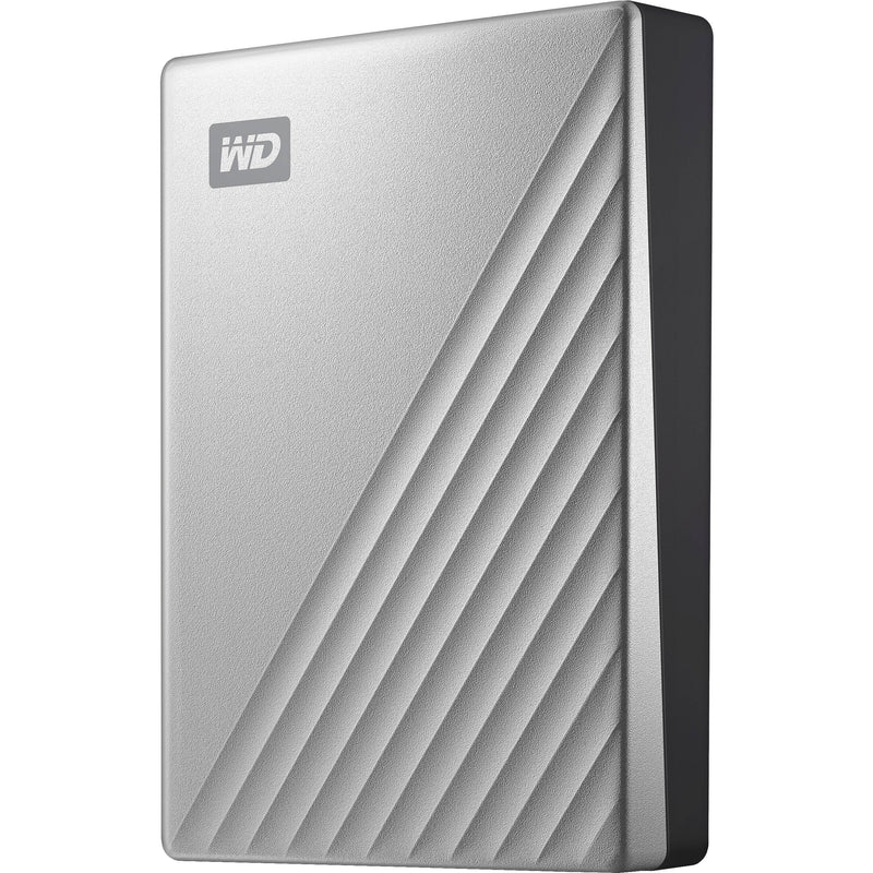 WD 4TB My Passport Ultra USB 3.0 Type-C External Hard Drive (Silver)