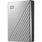 WD 4TB My Passport Ultra USB 3.0 Type-C External Hard Drive for Mac (Silver)