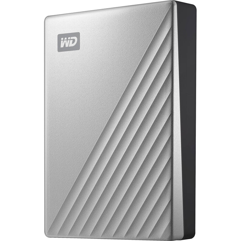 WD 4TB My Passport Ultra USB 3.0 Type-C External Hard Drive for Mac (Silver)