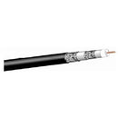 West Penn 25Q841 RG6/U Type CATV Coaxial Plenum Cable (1,000', Black)
