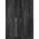 Westcott Western Wood Pattern Matte Vinyl Backdrop with Grommets (5 x 7', Rich Gray)