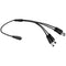 Winic Technologies 1 Female to 4 Male DC/AC Power Splitter Cable (18")