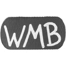 Wireless Mic Belts WMB Labels Beltpack Labeling Tabs (Black, Set of 50)