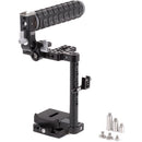 Wooden Camera Unified DSLR Cage with Rubber-Grip Handle (Medium)
