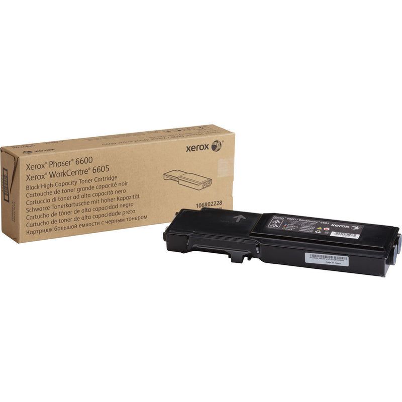 Xerox High Capacity Black Toner Cartridge for Phaser 6600 and WorkCentre 6605