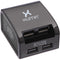 Xuma 4-Port USB Wall Charger with North American and European Adapters