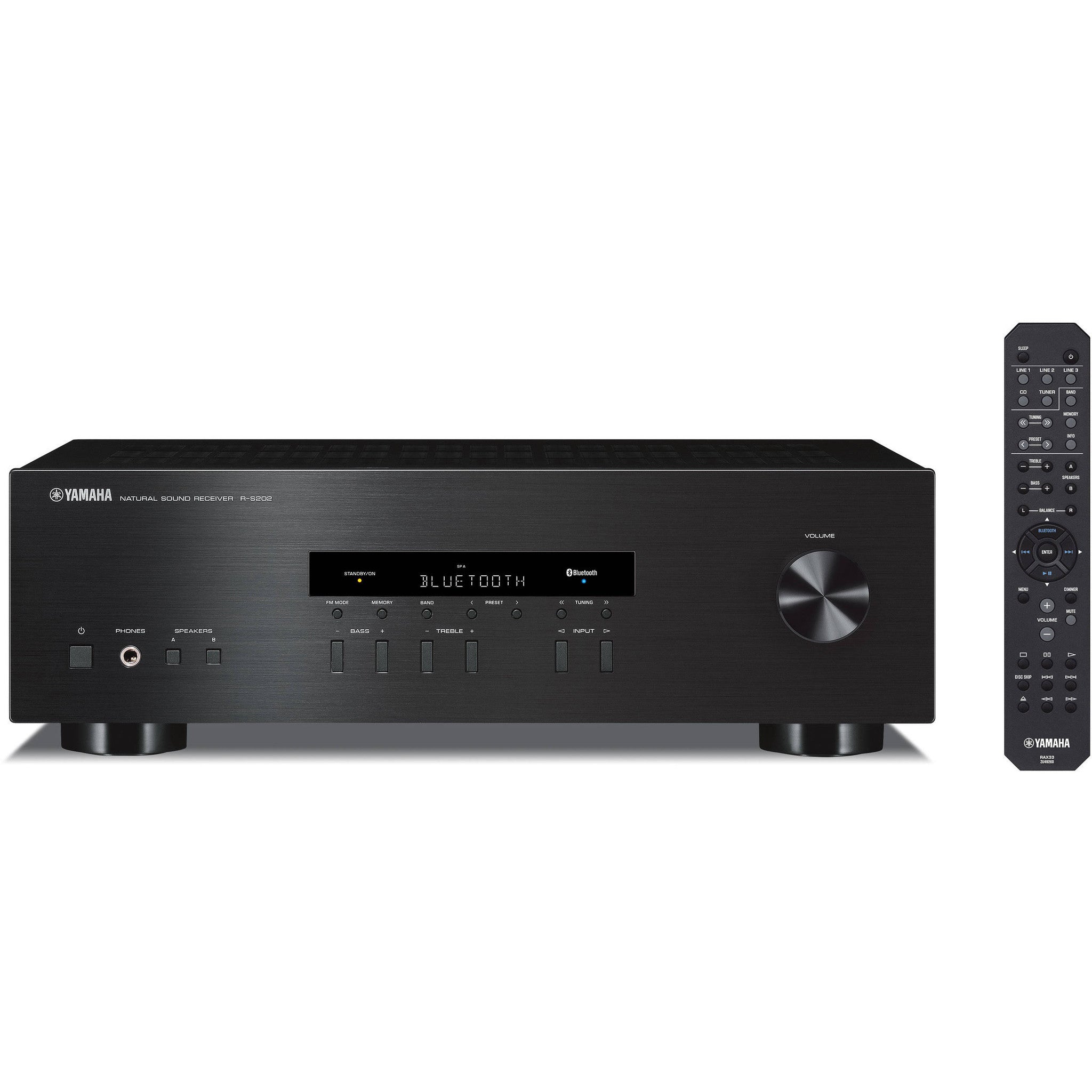 R-S202 Stereo Receiver with Bluetooth (Black) India – Tanotis